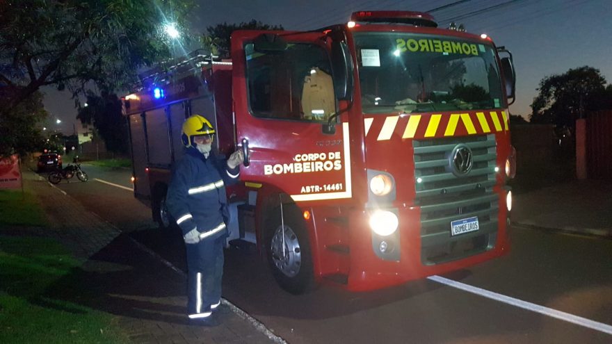 Princípio de incêndio em residência mobiliza Corpo de Bombeiros ao Pacaembu