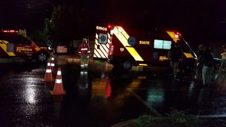 Idoso morre após colisão no Tarumã
