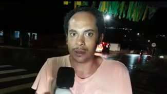 Morador implora por redutor de velocidade após mais um acidente na Rua Leonado da Vinci