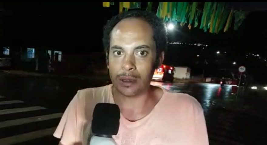 Morador implora por redutor de velocidade após mais um acidente na Rua Leonado da Vinci