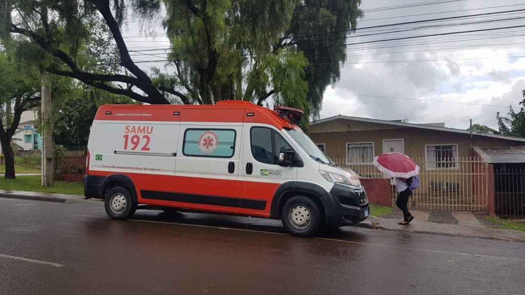 Idoso passa mal e é socorrido pelo Samu em Cascavel