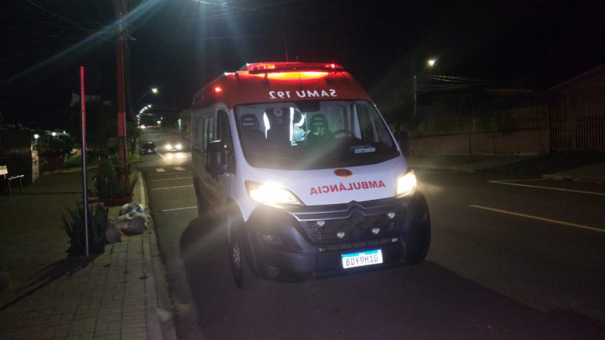 Samu é acionado para atender jovem com muita raiva