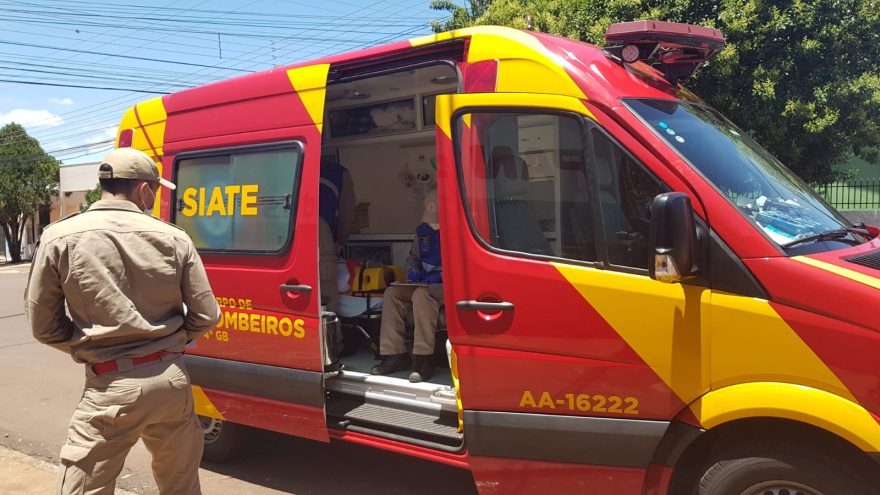 Homem fica ferido ao sofrer queda no Bairro Floresta