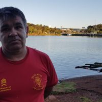 Imagem referente a Sargento do Corpo de Bombeiros fala sobre buscas a homem afogado no lago