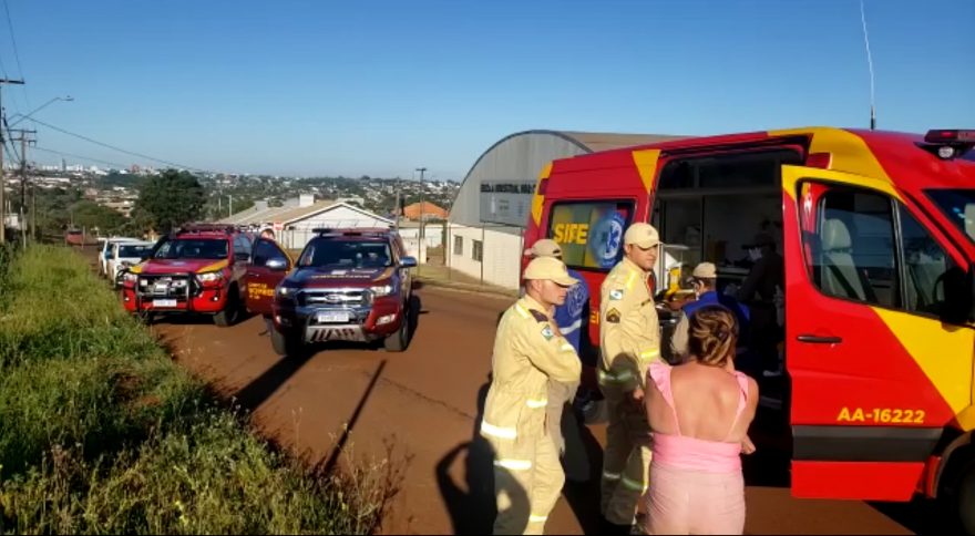 Homem defende a irmã e agride cunhado com pedra e barra de ferro