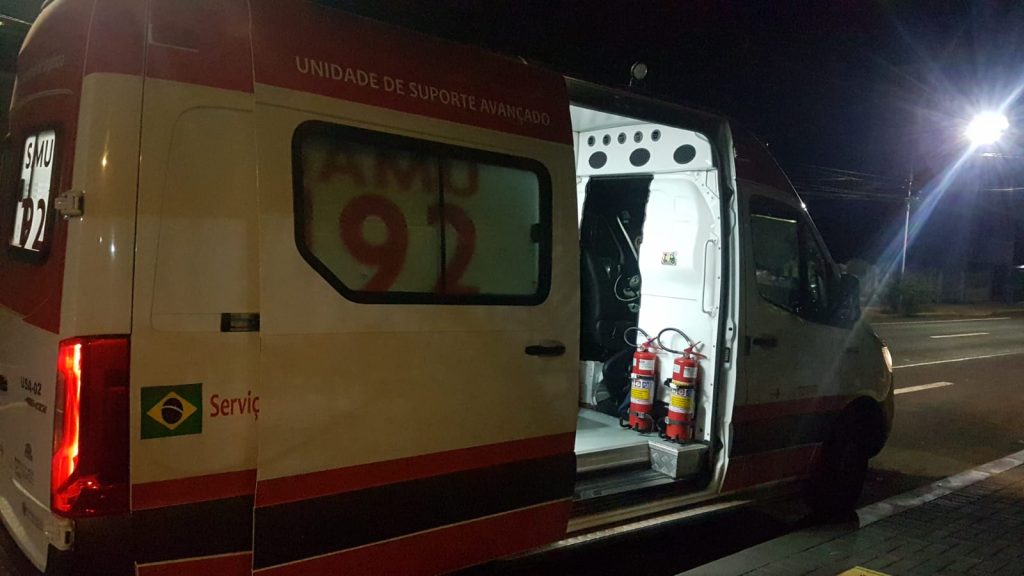 Após término de relacionamento, jovem passa mal e Samu é acionado