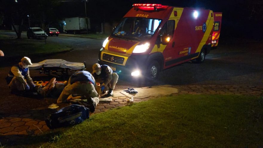 Homem sofre fraturas após grave acidente no Santa Cruz