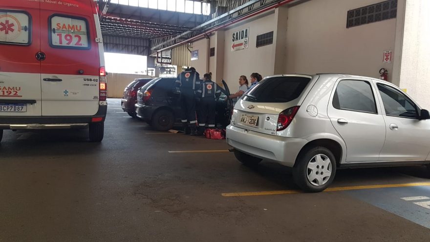 Idosa passa mal no Muffatão da Neva e precisa ser socorrida pelo Samu