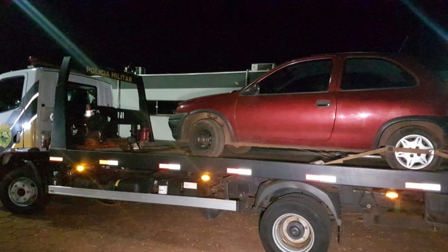 Corsa furtado no Santa Cruz é recuperado em Santa Tereza