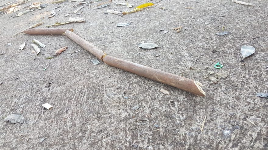 Andarilha é agredida com pauladas no Bairro Santa Cruz