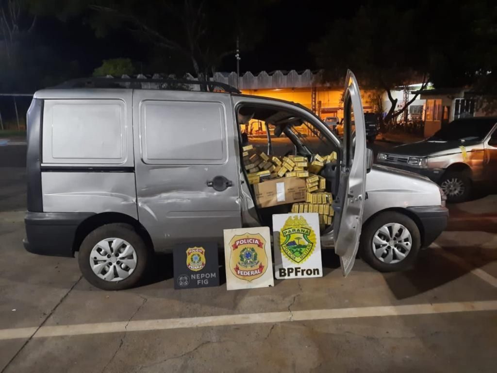 Mais de 2 mil caixas de cigarro são recuperadas pela Polícia Federal e BPFron