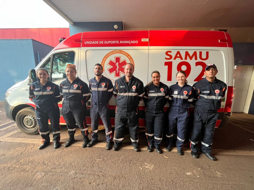 Heróis! Equipes do Consamu revertem parada cardiorrespiratória em Cascavel