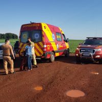 Imagem referente a Motorista de carro é esfaqueado por carona na PR-180