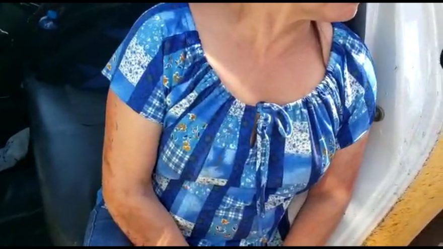 “Do nada ele começou a dar facada na cabeça do meu marido”