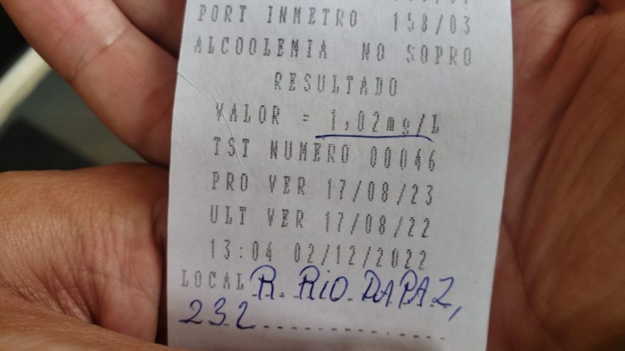 Sextou! Motorista que se envolveu em acidente é detido: “Tomei energético com cerveja”