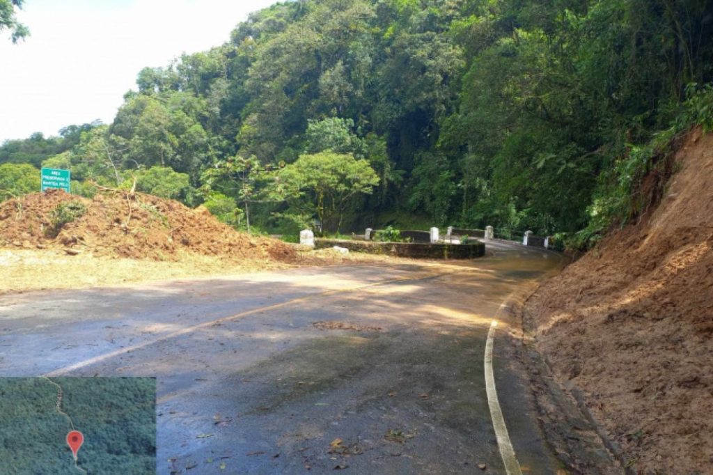 Rodovia BR-376 está emergencialmente interditada por conta das chuvas