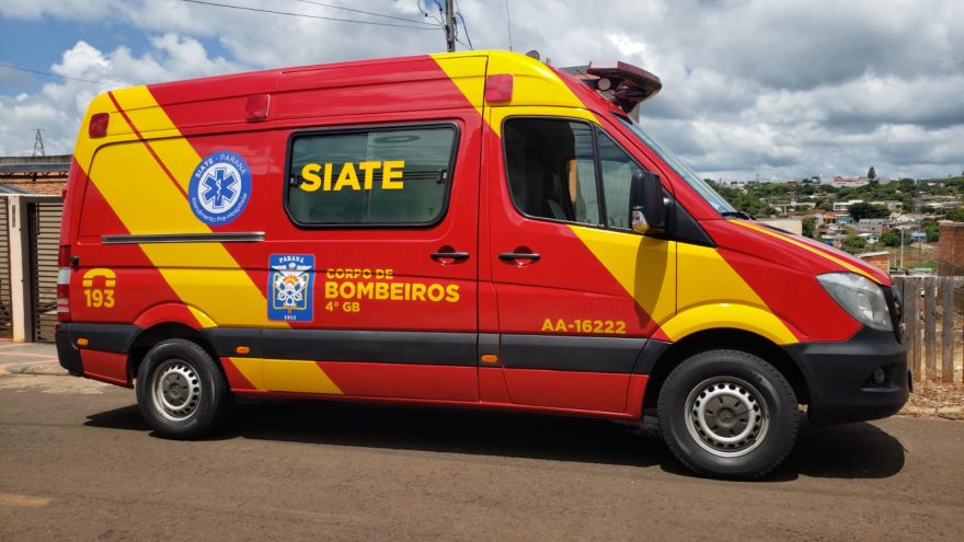 Homem despenca de escada e é socorrido no Periolo