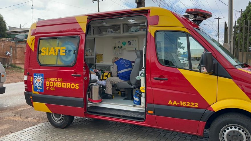 Mulher sofre fratura no nariz ao ser atropelada por motocicleta