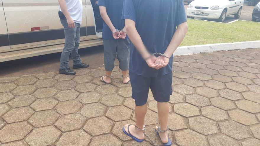 Adolescentes apreendidos passam por exame de Corpo de Delito
