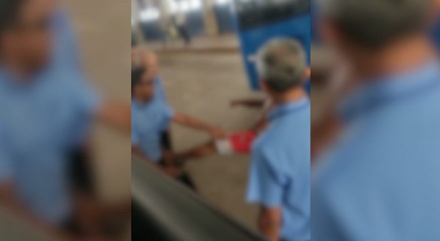 Discussão em Terminal Urbano chama a atenção de usuários do transporte coletivo