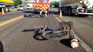 Ciclista morto na 277: Oficial comenta que lesões eram irreversíveis