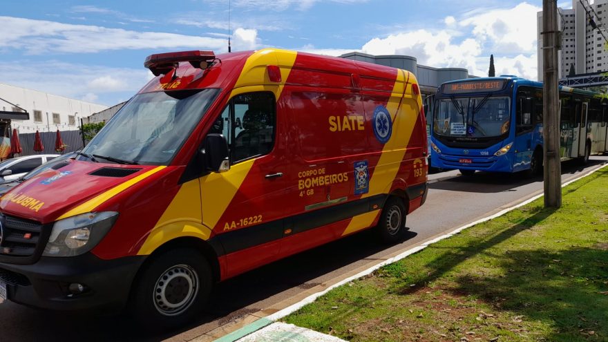 Siate é mobilizado para atender vítima de atropelamento na Av. Brasil