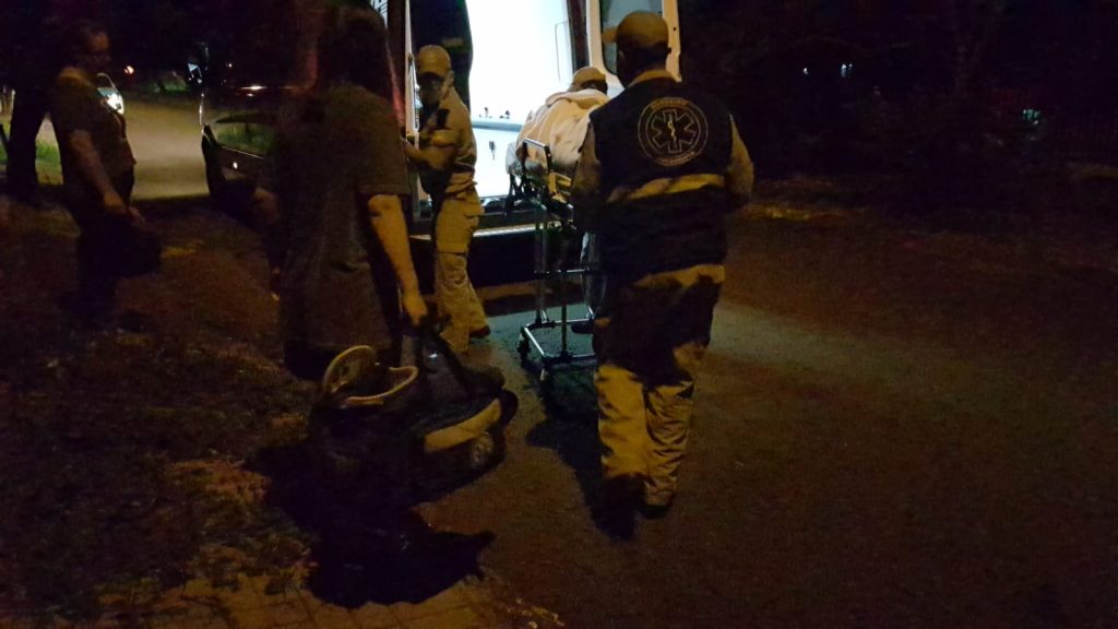 Siate socorre vítima de queda no Morumbi