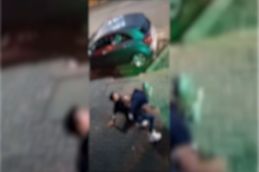 Mais do mesmo: briga é registrada na esquina das ruas Paraná e Pio XII