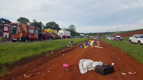 Imagem referente a Acidente com vítima fatal é registrado na rodovia BR-369