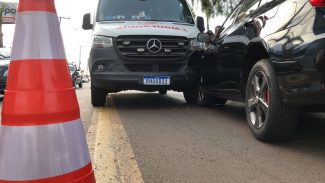 Ambulância que atenderia vítimas na BR-369 se envolve em acidente