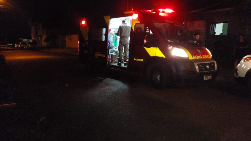 Após ter sofrido queda ontem, homem chama Siate para ir até a UPA