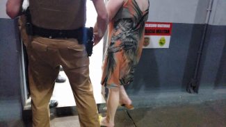 Cinco boletins de ocorrência foram registrados contra professora que jogou carro em manifestantes