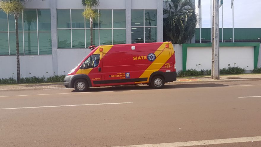 Motociclista fica ferido ao se envolver em acidente no Parque Verde