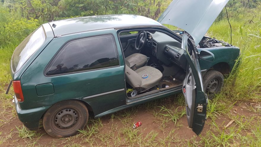 Gol com alerta de furto é recuperado no Bairro Santa Cruz