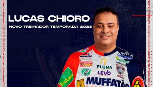 Lucas Chioro é apresentado como novo técnico do Cascavel Futsal