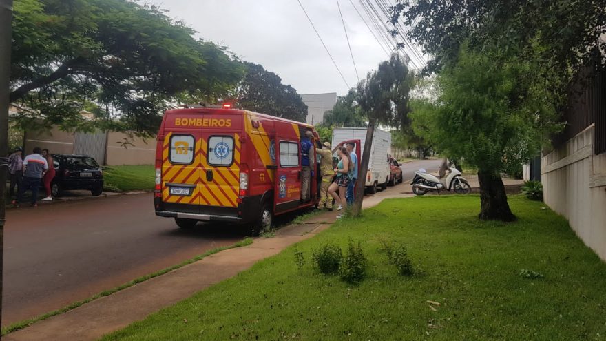 Colisão de trânsito é registrada no Bairro Canadá