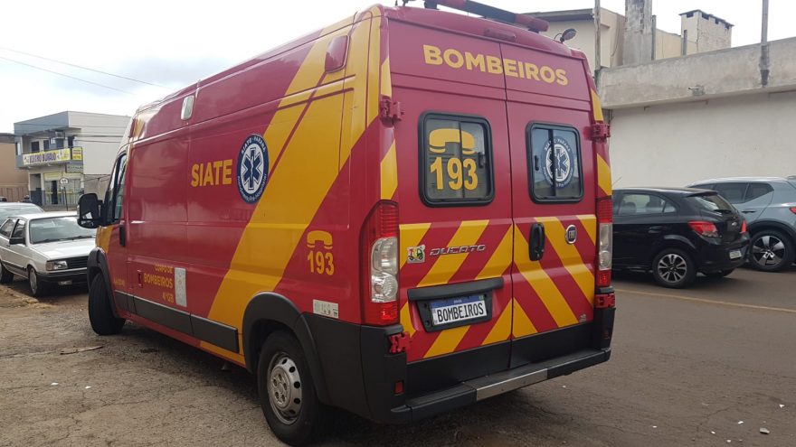 Entregador fica ferido em acidente de trânsito no Bairro Parque São Paulo