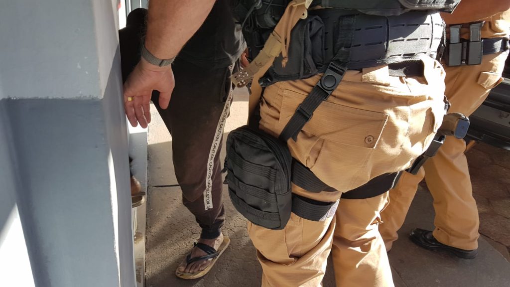 Suspeito por esfaquear homem no centro é detido pela PM