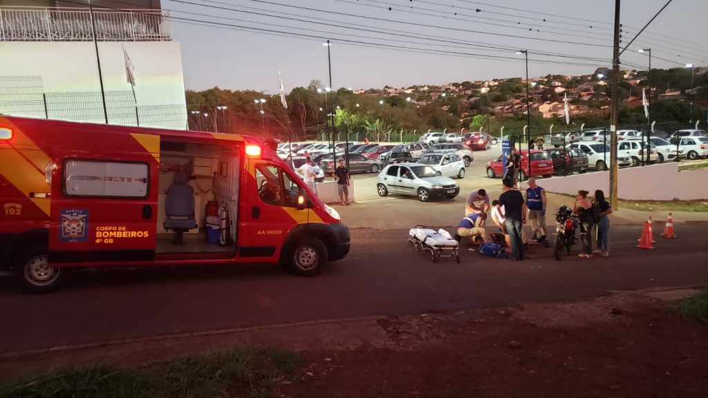 Colisão de trânsito na marginal da BR-277 mobiliza Siate em Cascavel
