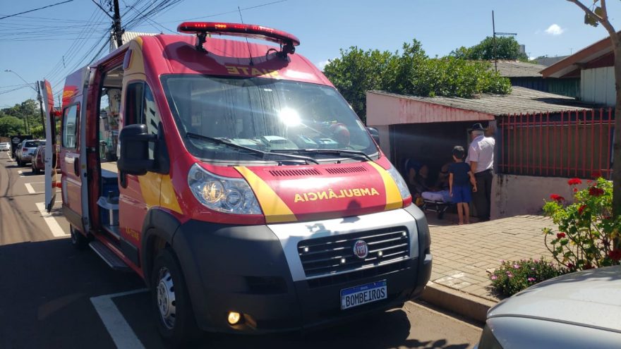 Homem cai de telhado no Bairro Santa Cruz