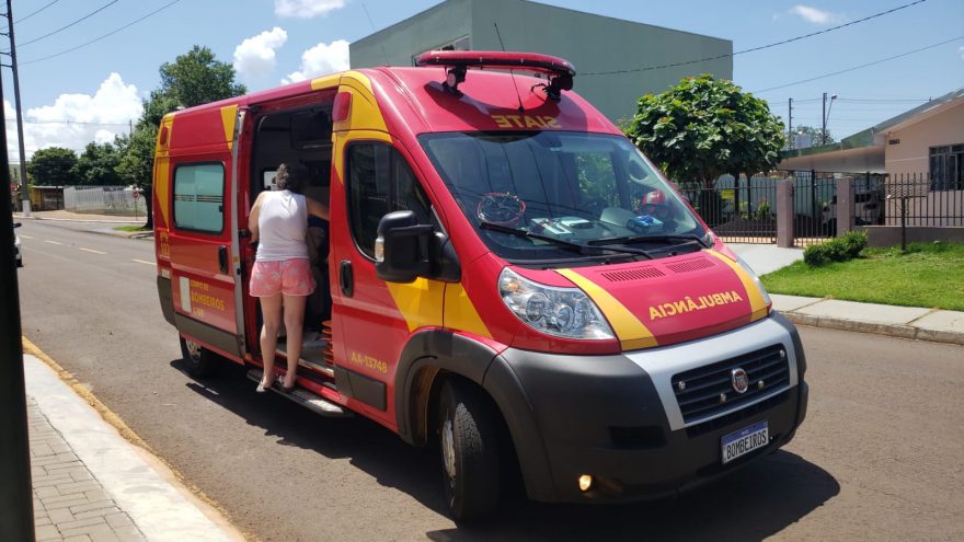Criança cai de escada e Siate é acionado no Bairro Coqueiral