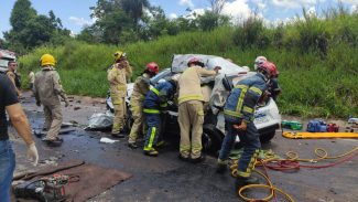 Motorista suspeito de estar envolvido em grave acidente na BR-467 foi localizado