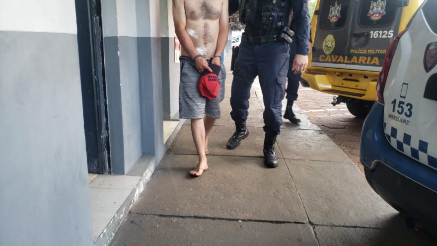 Suspeito por violência doméstica é detido em Cascavel