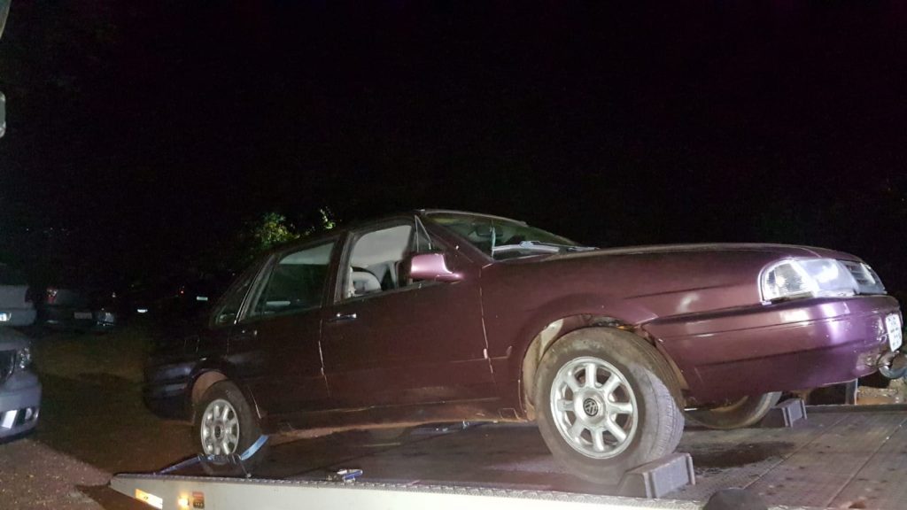 Carro furtado em Santa Tereza é recuperado em Cascavel