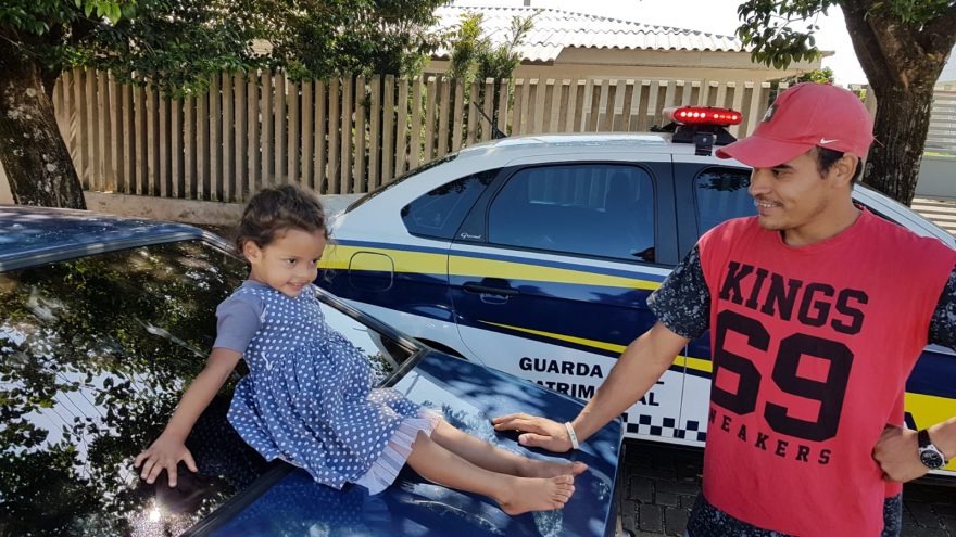 Você conhece? Criança perdida é resgatada por família em Cascavel