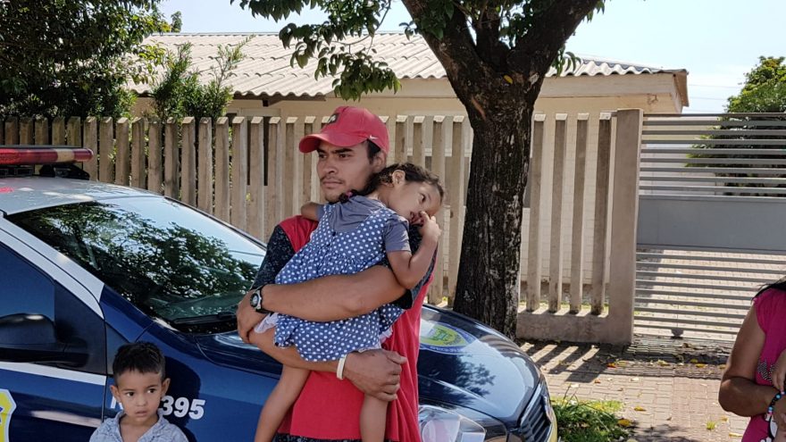 “Ela estava agitada e chorando”, diz homem que resgatou menina perdida