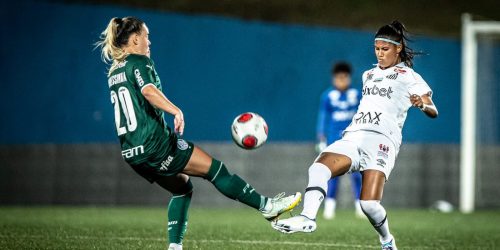 Palmeiras sai na frente do Santos na decisão do Paulista Feminino Imagem referente a Palmeiras sai na frente do Santos na decisão do Paulista Feminino