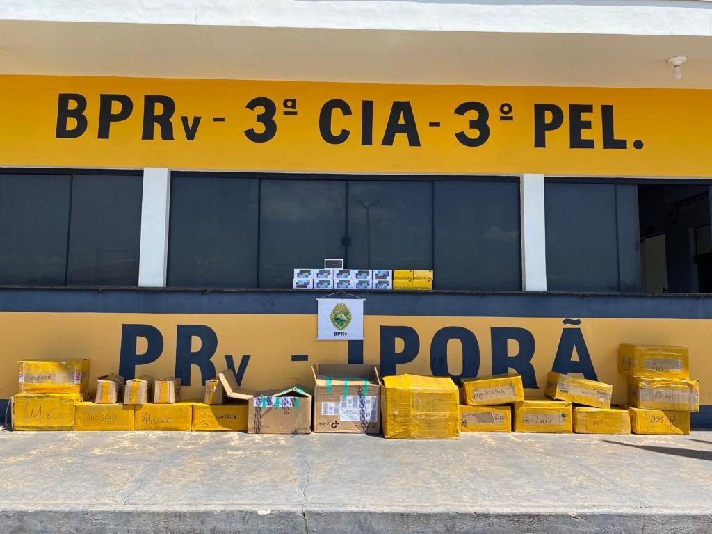 Caminhão carregado com eletrônicos com destino a Maringá é apreendido na PR-232