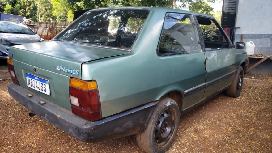 Fiat Premio com registro de furto é recuperado na Região Oeste