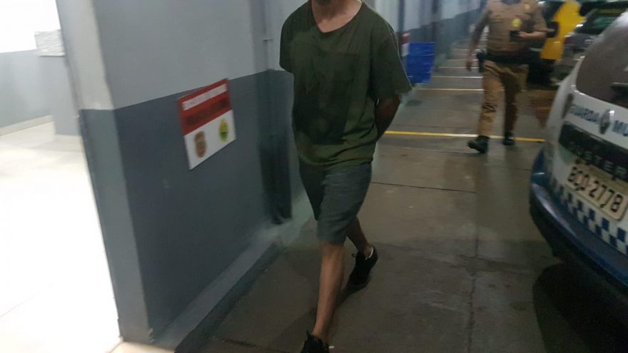 Homem acusado de violência doméstica é detido